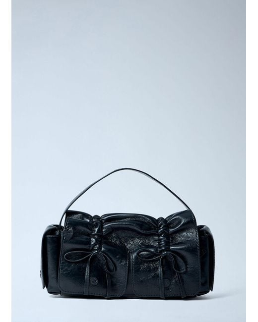 Acne Blue Multipocket Shoulder Bag