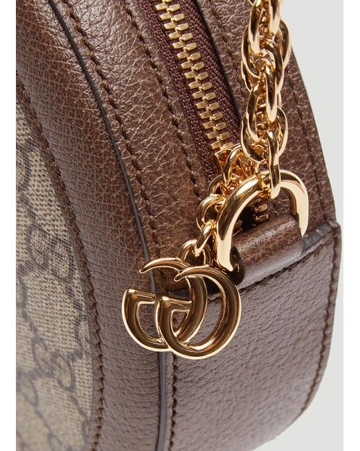 Gucci Ophidia Mini GG Round Shoulder Bag - Farfetch