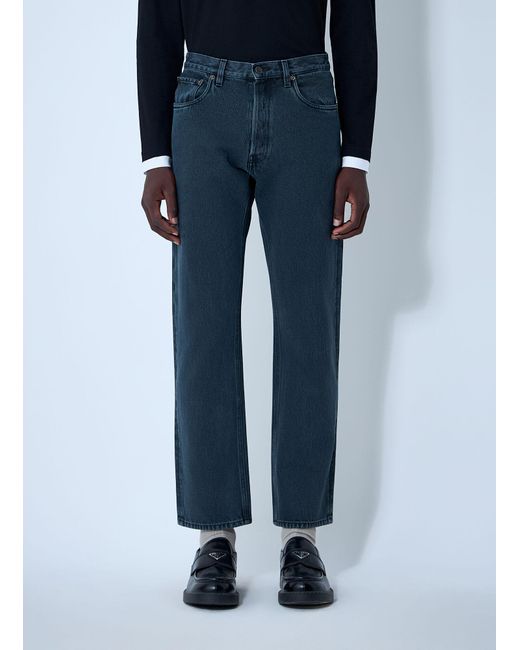 Prada Blue Over-Dyed Jeans for men
