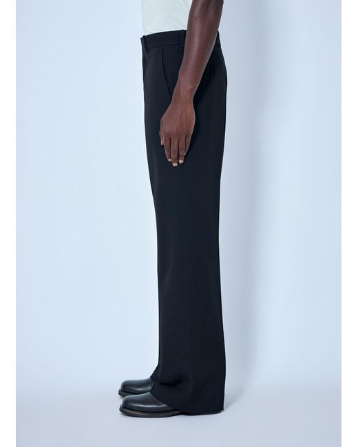 Acne Blue Tailored Trousers for men
