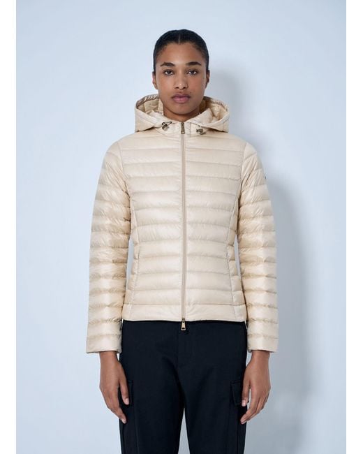 Moncler Natural Igelhood Short Down Jacket