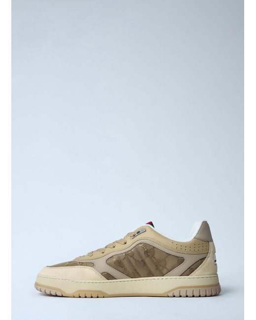 Gucci Natural Re-Web Sneakers for men