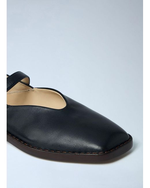 Lemaire Black Ballerina Shoes