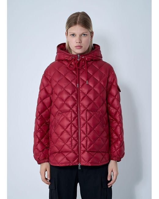 Moncler Red Longue Saison Jacket