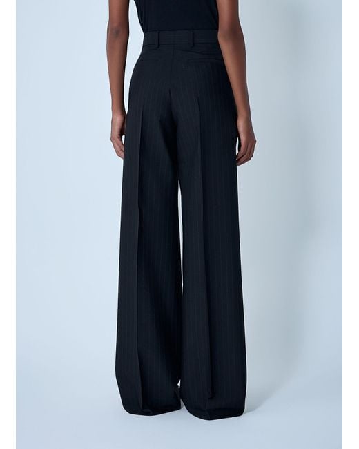 Gucci Blue Tailored Wool Pants