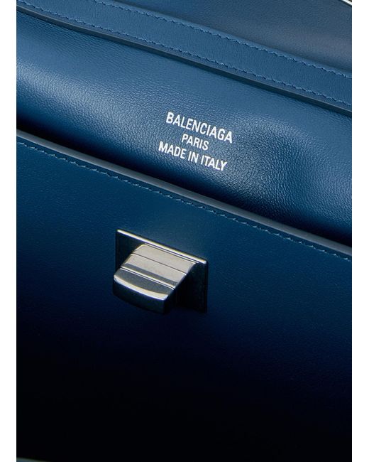 Balenciaga Blue Rodeo Medium Top Handle Bag