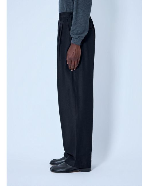Ssstein Blue Wide Easy Pants for men