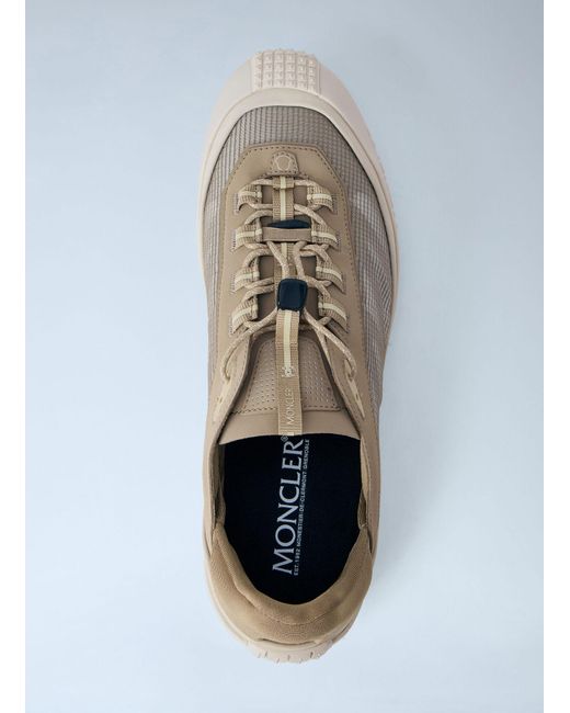 Moncler White Trailgrip Lp Sneakers for men
