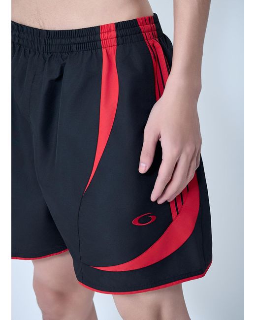 Balenciaga Blue Soccer Swim Shorts for men