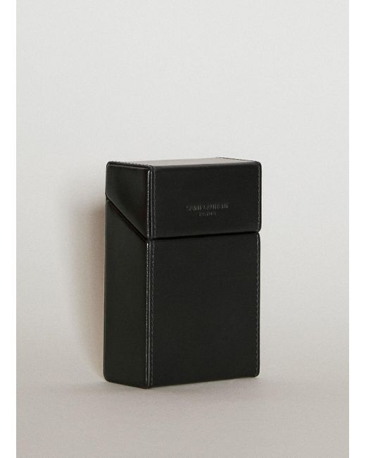Saint Laurent Gray Paris Cigarette Box for men