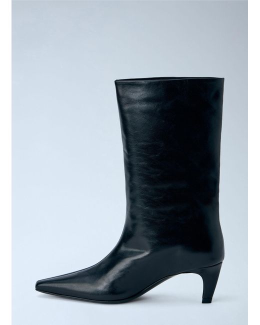 Jude Blue Cave Mid Calf Boots