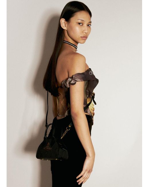 Vivienne Westwood Natural Mini Yasmine Handbag