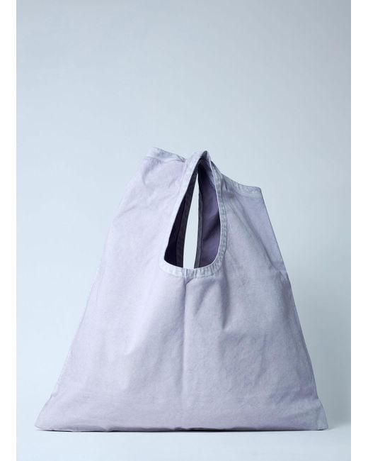 Issey Miyake Blue Sculptural Shoulder Bag