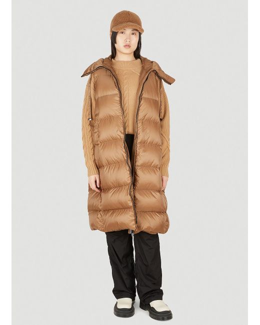 Max Mara Seivest Sleeveless Coat in 