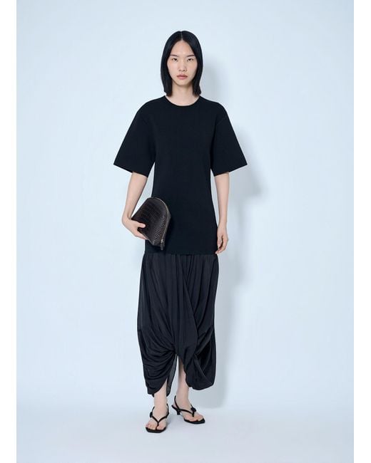 Totême Blue Cocoon Tee Dress