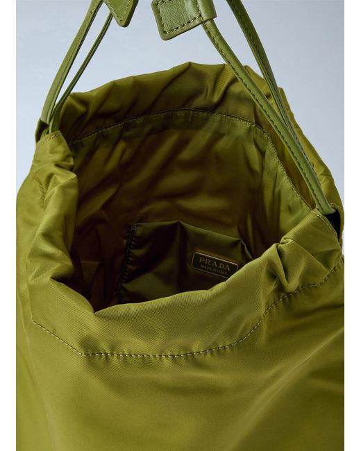 Prada Green Wish Re-nylon Pouch