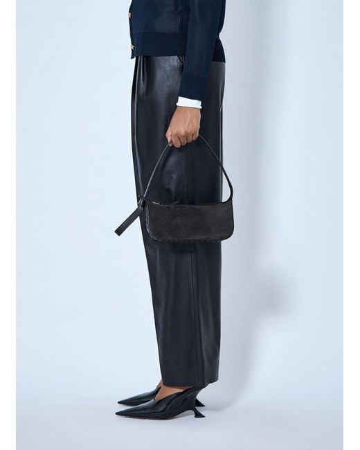Bottega Veneta Blue Nodo Shoulder Bag