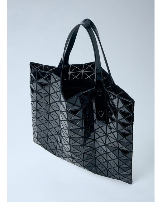 Issey Miyake Black Geometric Tote Bag
