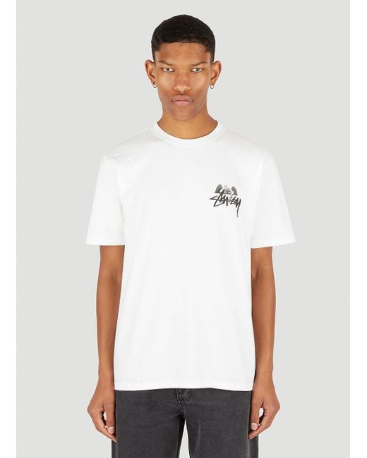 Stussy White Angel T-shirt for men