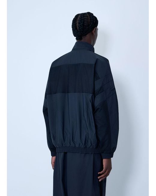 Vetements Blue Mesh Panel Track Jacket for men
