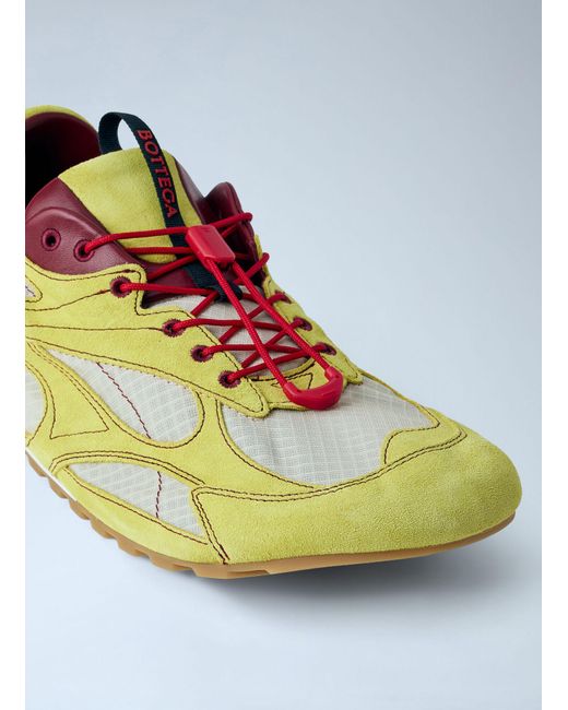 Bottega Veneta Green Orbit Flash Sneakers for men