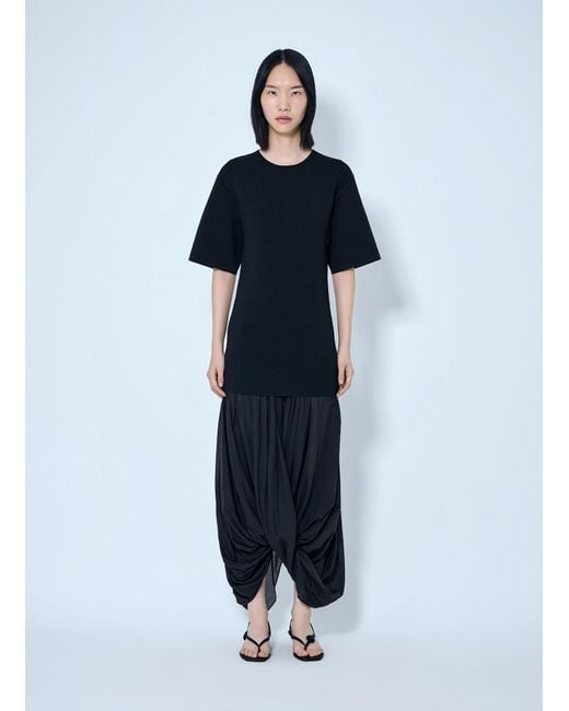 Totême Blue Cocoon Tee Dress
