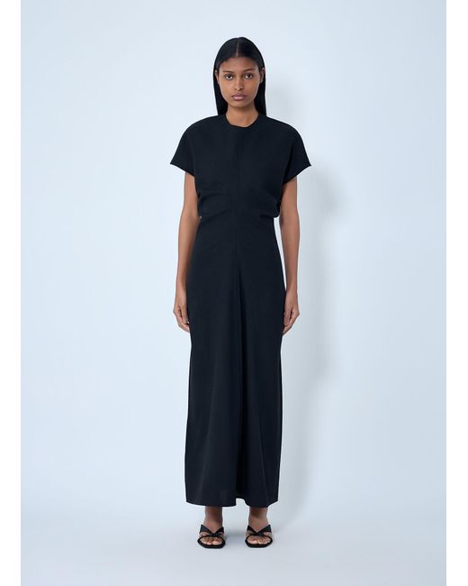 Totême  Blue Slouch Wool Dress