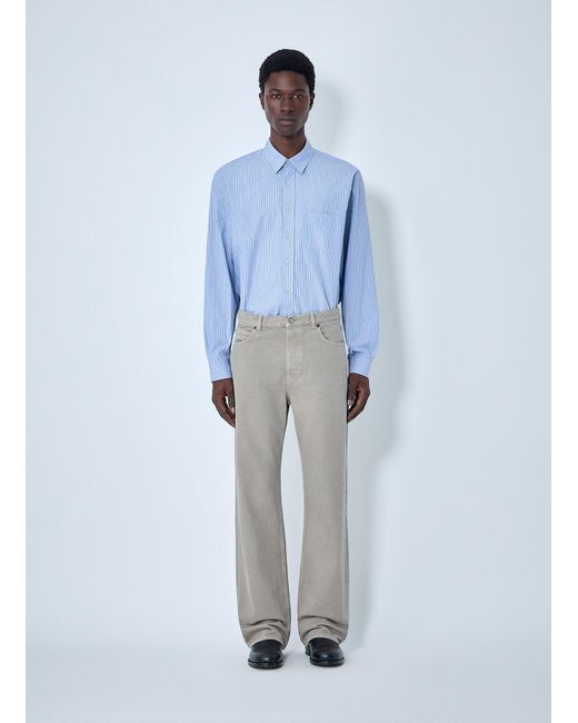 The Row Blue Kardiff Shirt for men