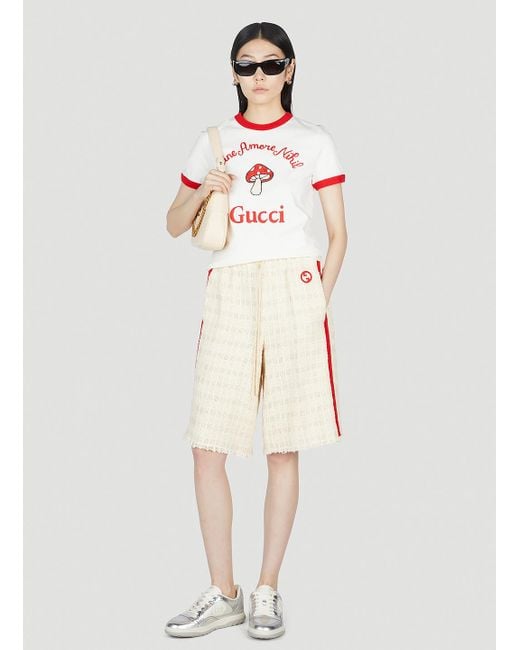 Gucci Sine Amore Nihil T-shirt in White | Lyst