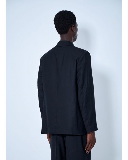 Our Legacy Blue Unconstructed Db Blazer for men