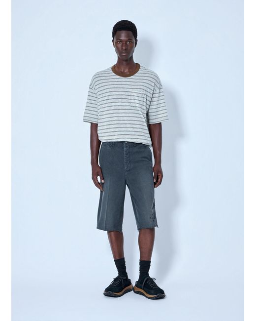 Visvim Blue Broader Chino Shorts for men
