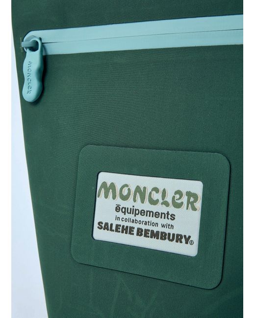 MONCLER X SALEHE BEMBURY Blue Amoeba Crossbody Pouch for men