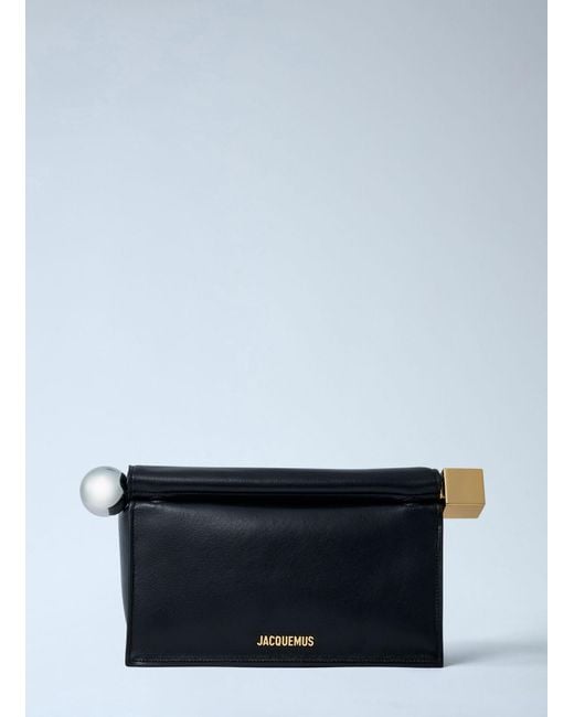 Jacquemus Blue La Pochette Rond Carrã Clutch