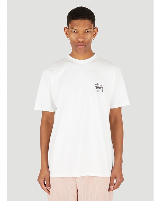 Stussy Dragon T-shirt in White for Men | Lyst