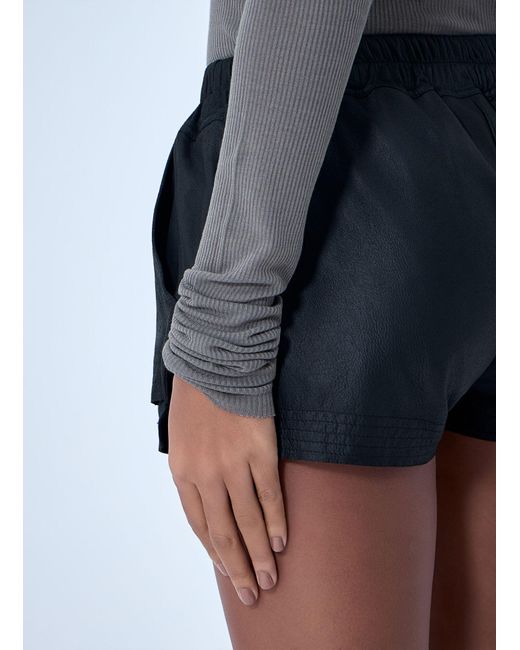 Rick Owens Blue Fog Shorts