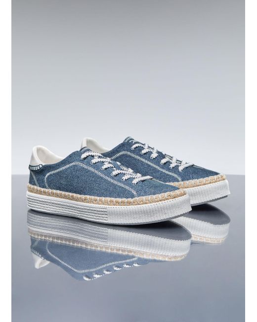 Chloé Blue Telma Denim Sneakers