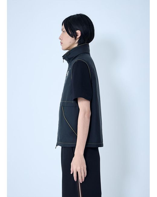 Moncler Blue Ansiei Vest for men