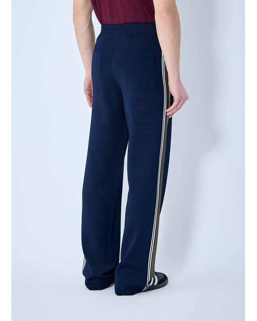 Wales Bonner Blue Tide Track Pants for men