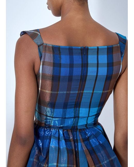 Vivienne Westwood Blue Mini Sunday Dress