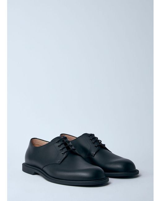 The Row Blue Novus Derby Shoe for men