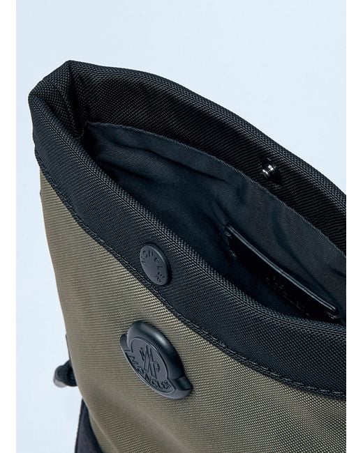 Moncler Blue Crossbody Phone Case Pouch for men