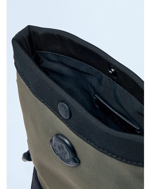 Moncler Blue Crossbody Phone Case Pouch for men