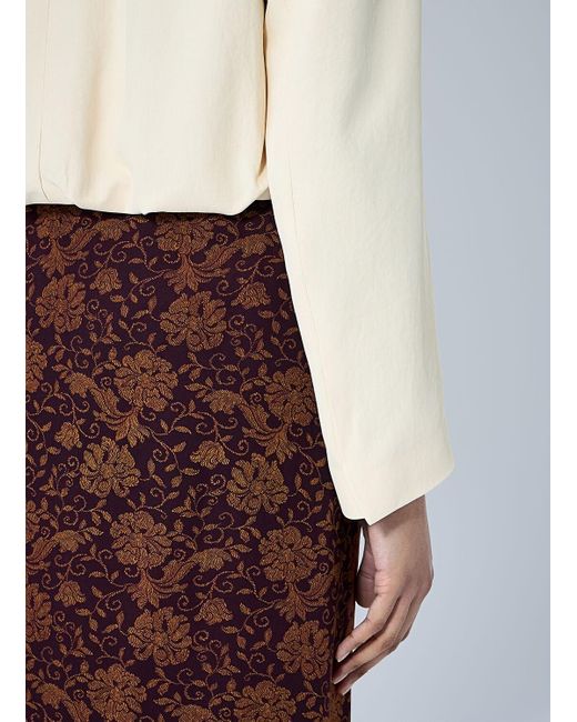 Dries Van Noten White Crop Single-Breasted Blazer