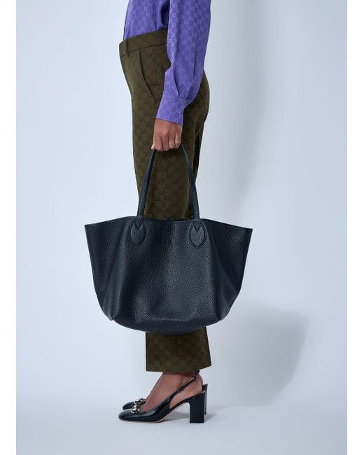 Gucci Blue Large Totissima Reversible Tote Bag