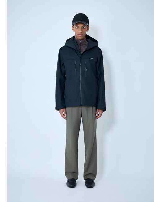 Prada Blue Technical Bomber Jacket for men