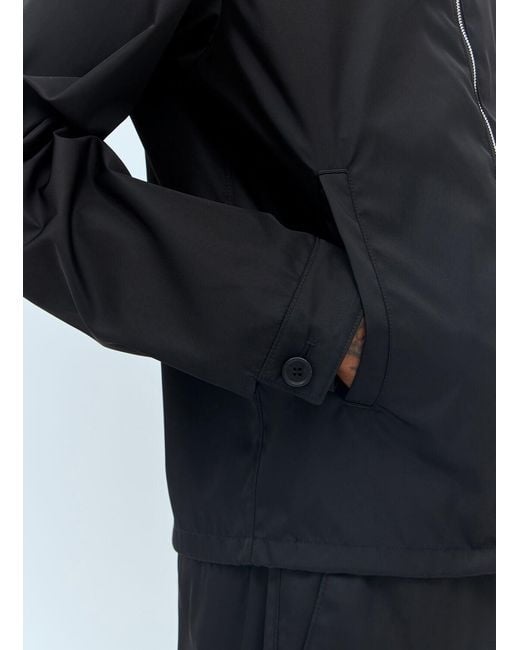 Prada Blue Re-Nylon Blouson Jacket for men