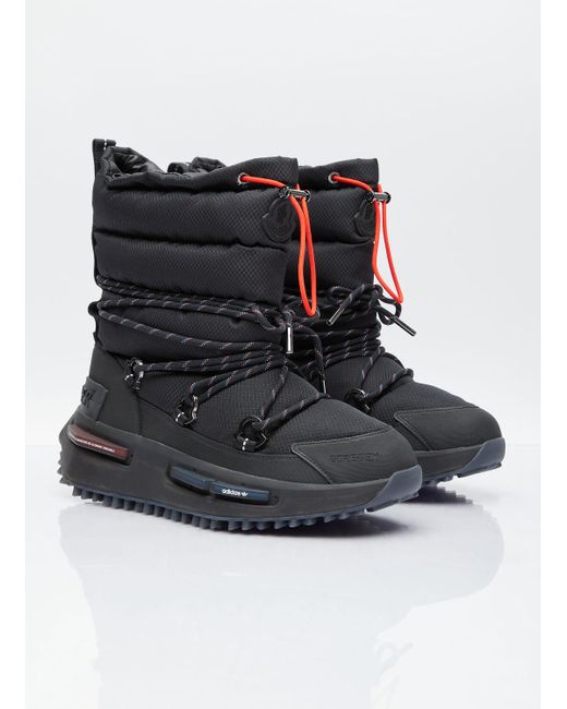 Moncler x adidas Originals Black Nmd Mid Ankle Boots