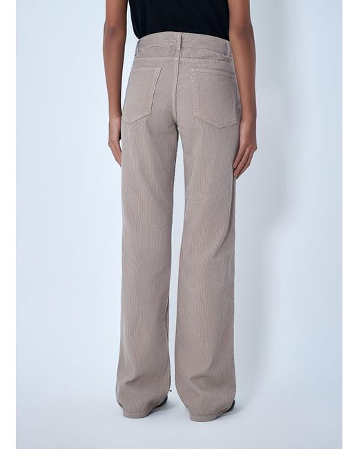The Row Gray Carly Pants