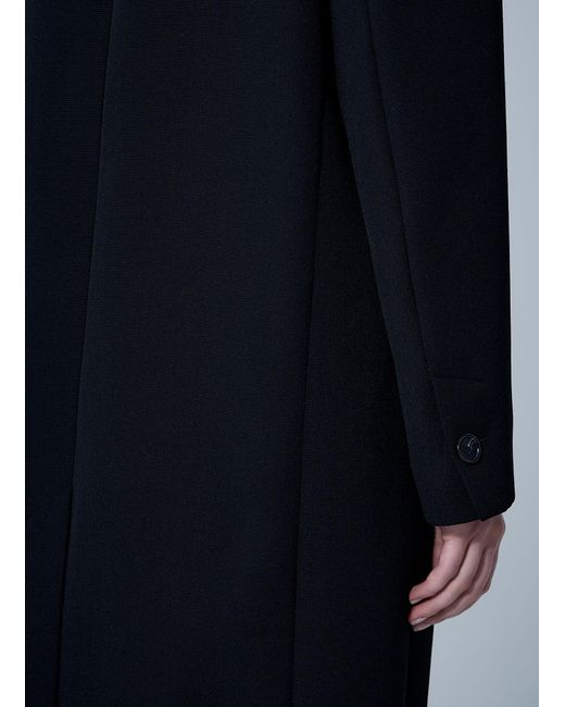 Totême Blue Classic Tailored Coat