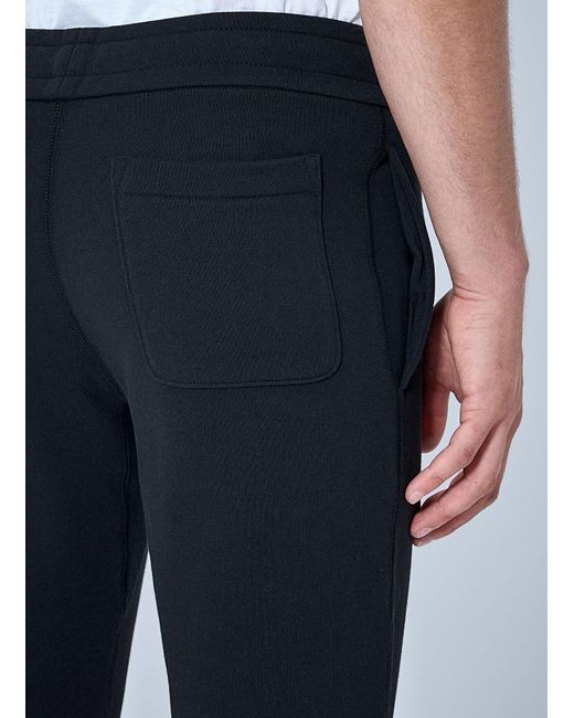 Moncler Blue Logo Patch Joggers for men
